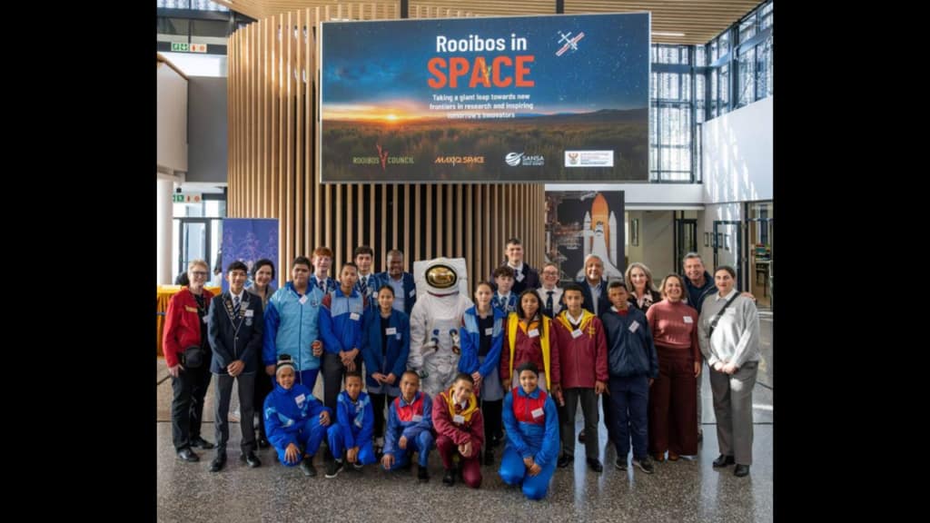 Rooibos is heading to space in a first for South African science