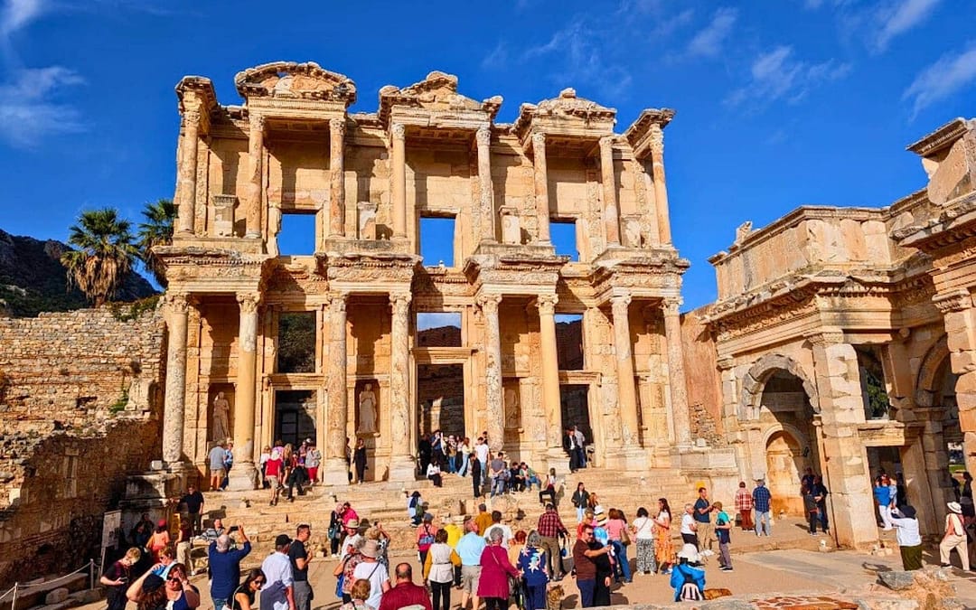 Ephesus, Turkey: Marble Streets, the Celsus Library and a Legendary Cat
