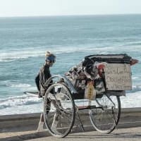Japanese adventurer reaches Western Cape from Kenya with his rickshaw
