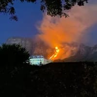 Table Mountain Fire Rages On, Hiking Trails Closed