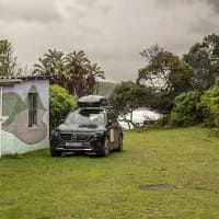 Bulungula Eco Lodge and the Mercedes that runs on Wild Coast sun