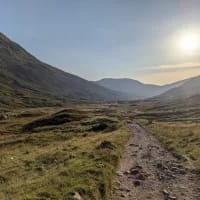 Chasing the thistles in stunning Scotland