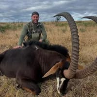 Former US footballer sparks outrage after killing sable antelope on hunting safari in Eastern Cape