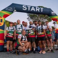 Hundreds tackled Table Mountain for the 17th Cableway Charity Challenge
