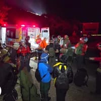 WSAR responds to three separate mountain emergencies in one evening