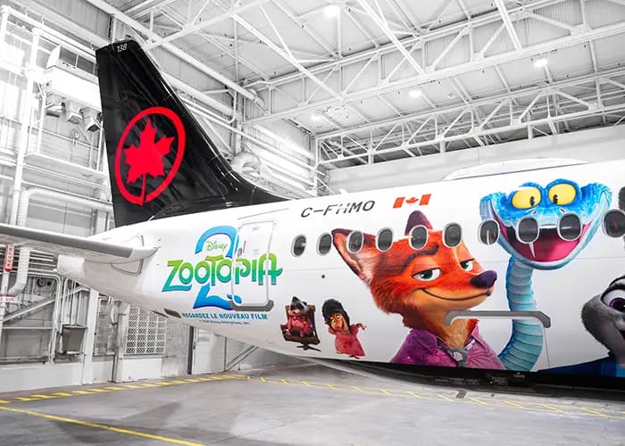 There’s A New Livery in Town: Air Canada Reveals Special Livery in Collaboration with Disney’s “Zootopia 2”