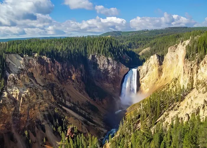 Yellowstone National Park map: the most exotic locations and destinations