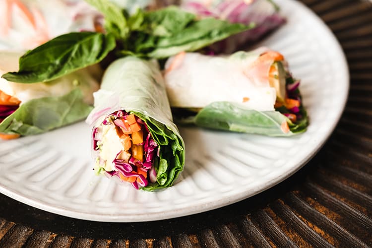 Celebrate Spring with Vegan Spring Rolls and More . . .