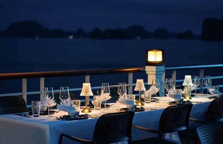 Ambassador Cruise Introduces ‘Dining Under the Stars’ on Halong and Lan Ha Bays