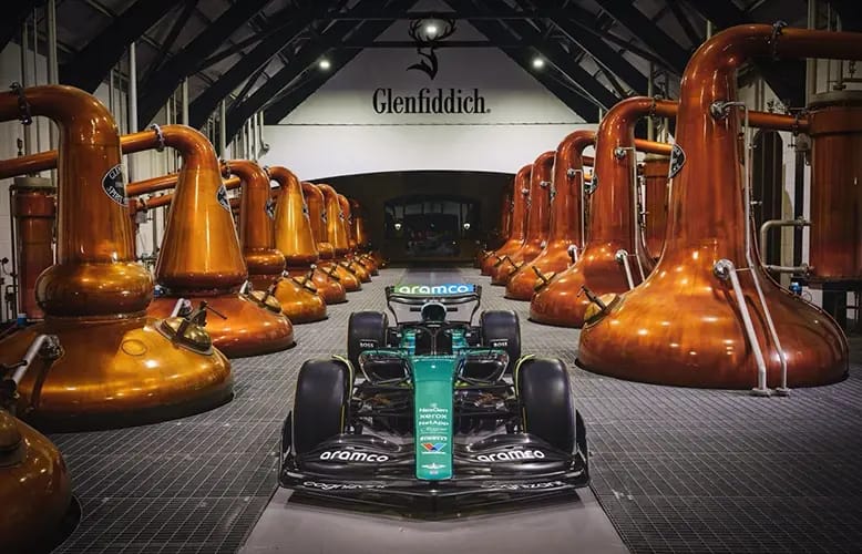 Timeless Apart, Iconic Together: Glenfiddich and Aston Martin Formula One® Rev Up for an Iconic Partnership 